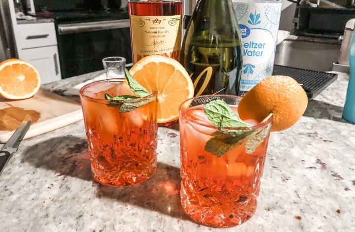 aperol spritz cocktails